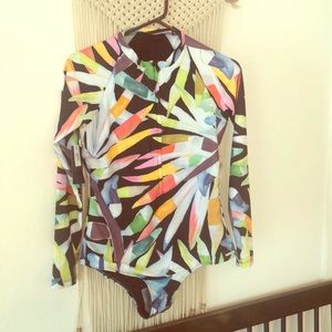 Mara Hoffman 1 piece swimsuit NWT